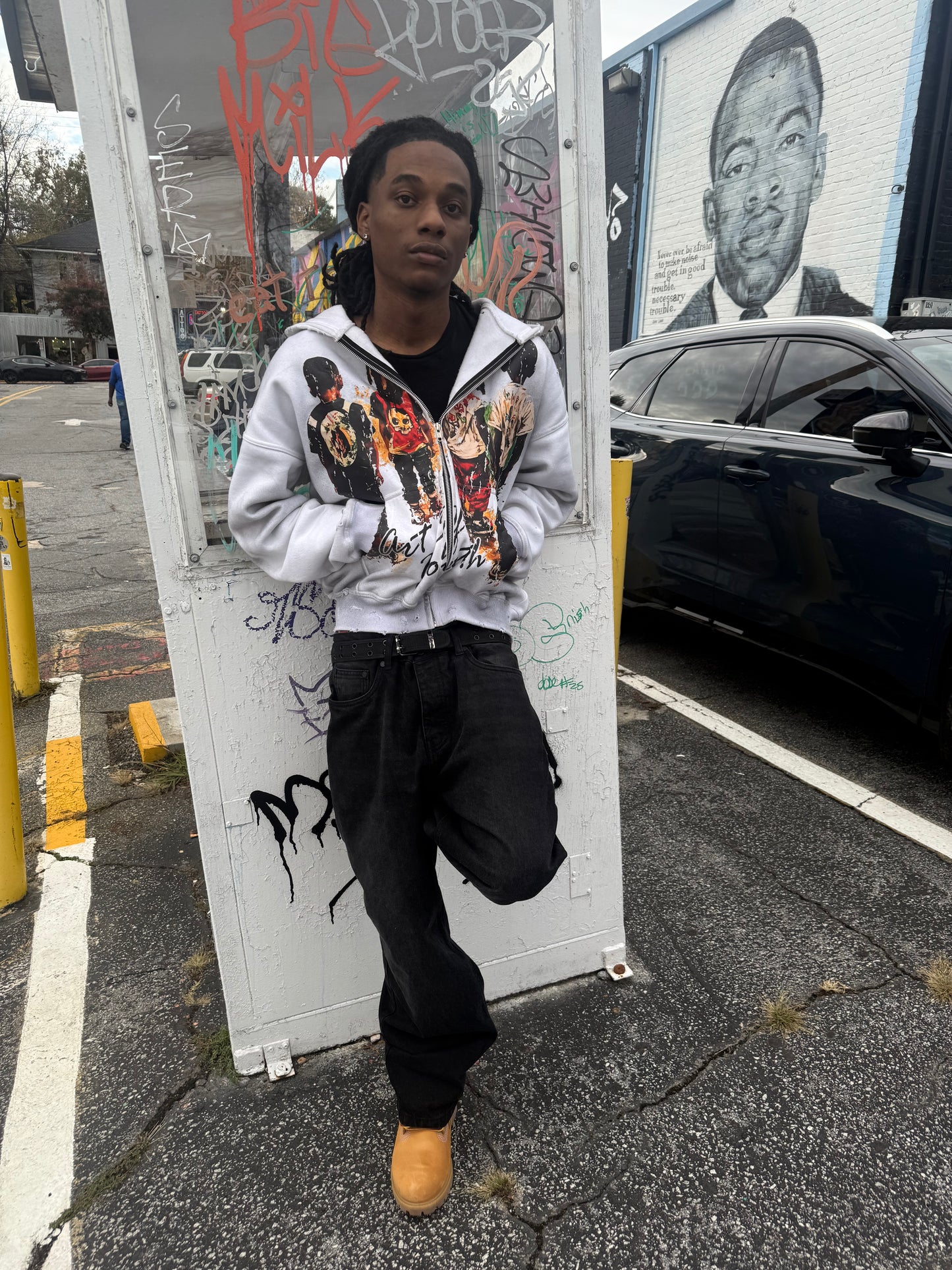 “Art of Youth” Zip-Up