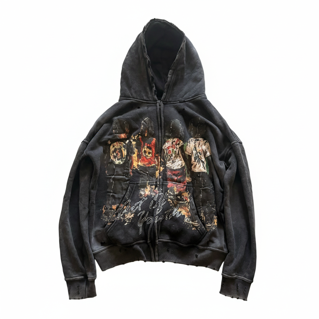 “Art of Youth” Zip-Up