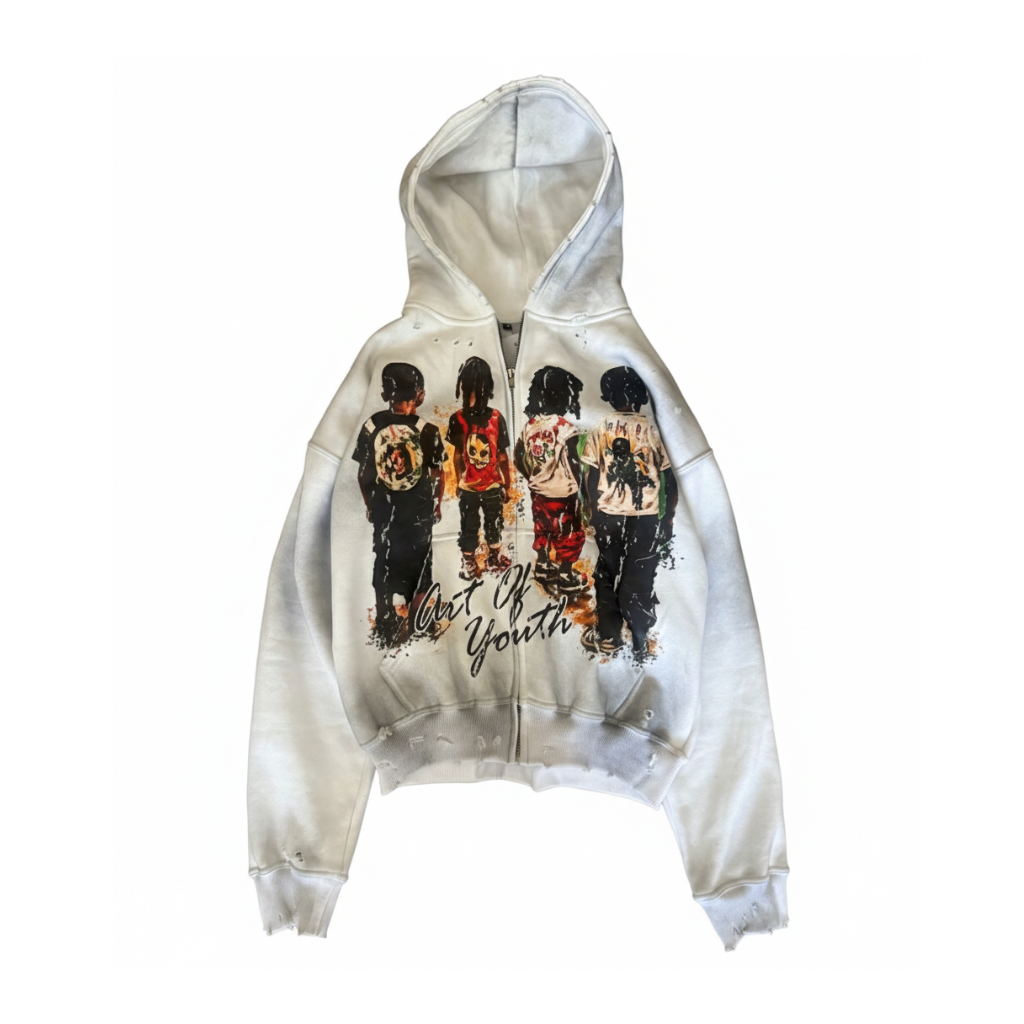 “Art of Youth” Zip-Up