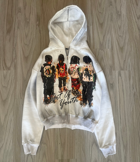 “Art of Youth” Zip-Up