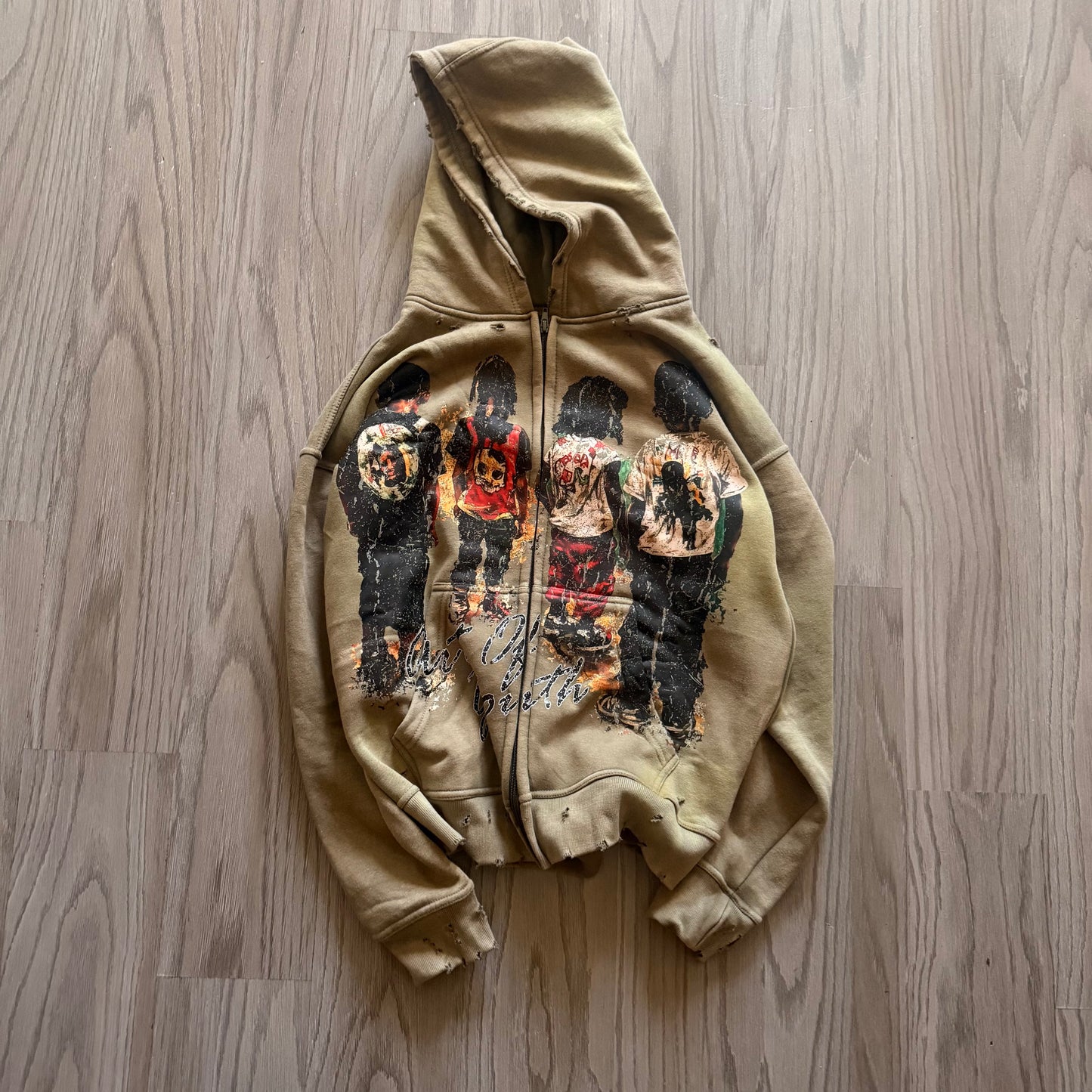“Art of Youth” Zip-Up